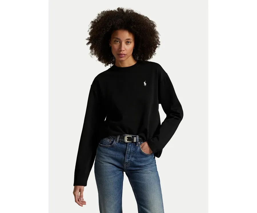 obrazek 1 Polo Ralph Lauren Bluzka 211967105002 Czarny Straight Fit
