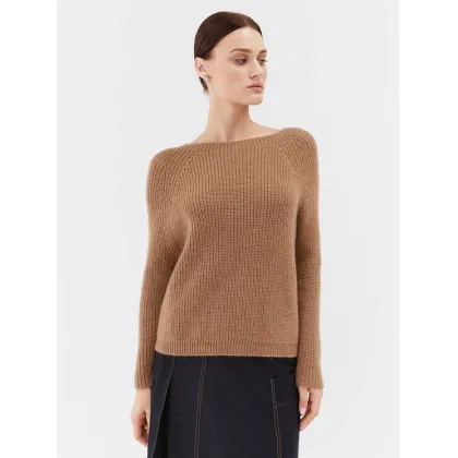 Zdjęcie Weekend Max Mara Sweter Xeno 2353661133 Brązowy Regular Fit
