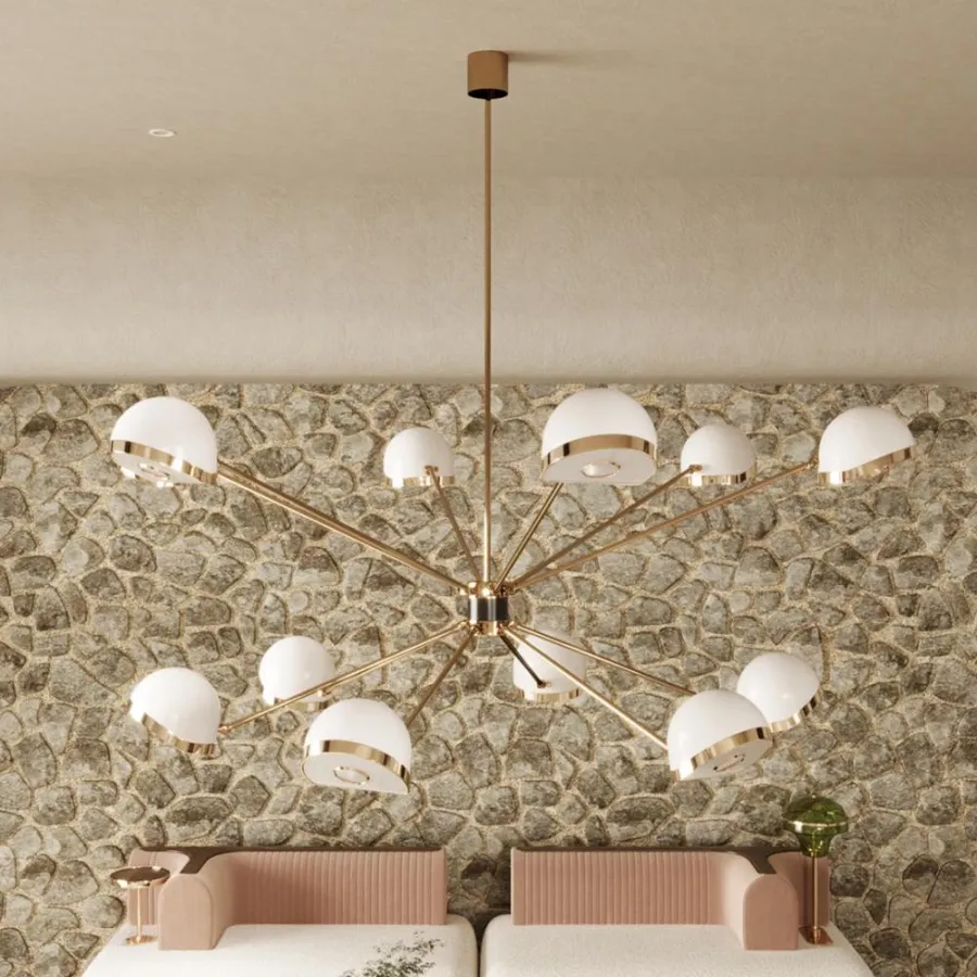 obrazek 1 Orginalna lampa sufitowa vntage