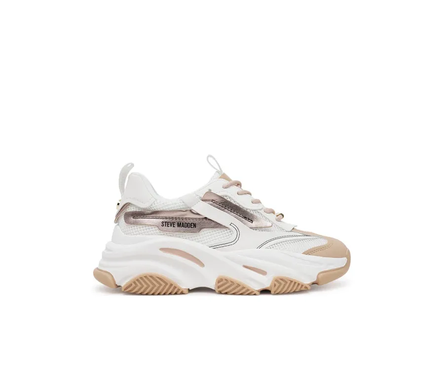 obrazek 1 Steve Madden Sneakersy Possession-E SM19000033 Beżowy