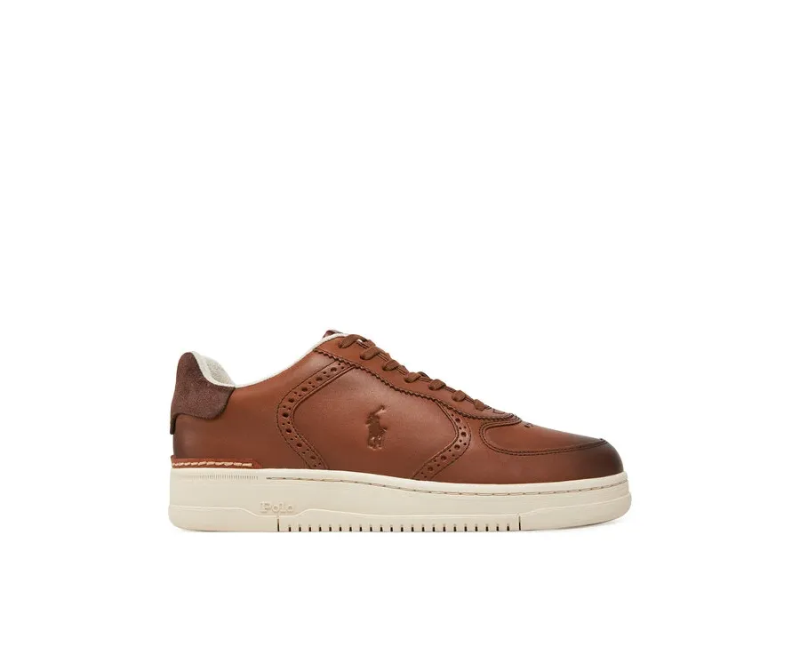 obrazek 1 Polo Ralph Lauren Sneakersy Masters Court 809960990002 Brązowy