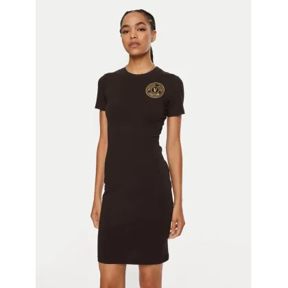 Zdjęcie Versace Jeans Couture Sukienka codzienna 77HAOT00 Czarny Regular Fit