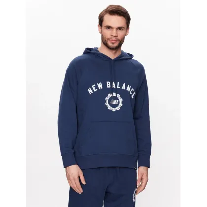 Zdjęcie New Balance Bluza Dukserica Sport Seasonal French Terry MT31901 Granatowy Relaxed Fit