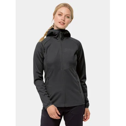 Zdjęcie Jack Wolfskin Kurtka softshell Go Hike Softshell 1306862 Czarny Regular Fit