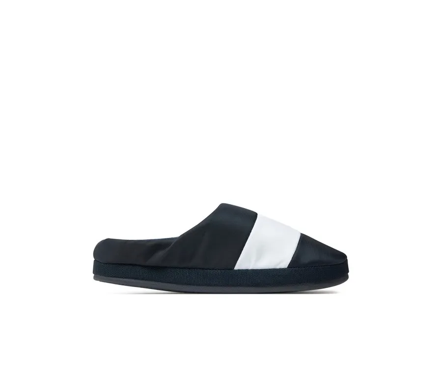 obrazek 1 Tommy Hilfiger Kapcie Flag House Shoe FM0FM05228 Granatowy