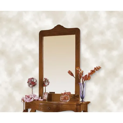 Picture Classic rectangular mirror, solid wood frame - Zanini