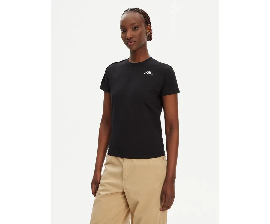 obrazek 1 Kappa T-Shirt Banda Pippigt 351N56W Czarny Regular Fit