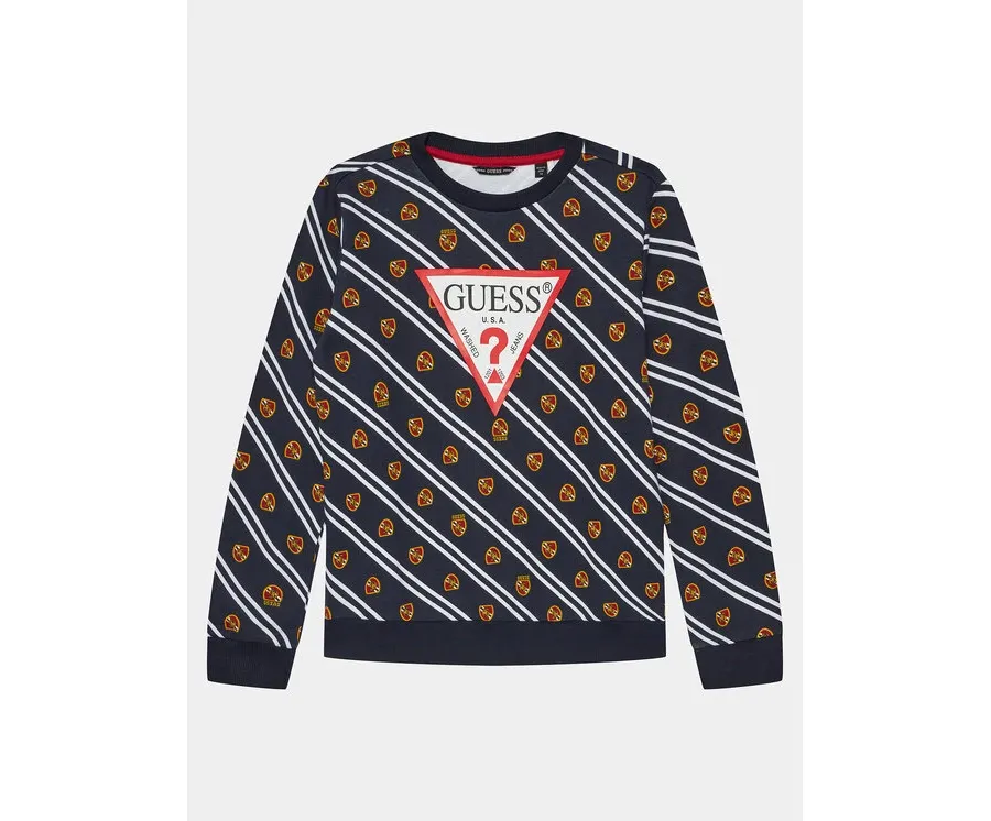 obrazek 1 Guess Bluza L4RQ01 KA6R3 Granatowy Regular Fit