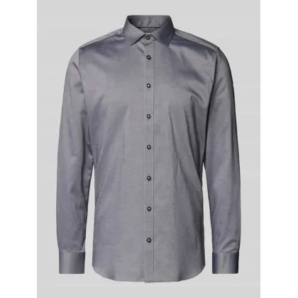 Zdjęcie Koszula biznesowa o kroju slim fit z listwą guzikową