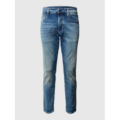 Zdjęcie Jeansy o kroju straight fit z 5 kieszeniami