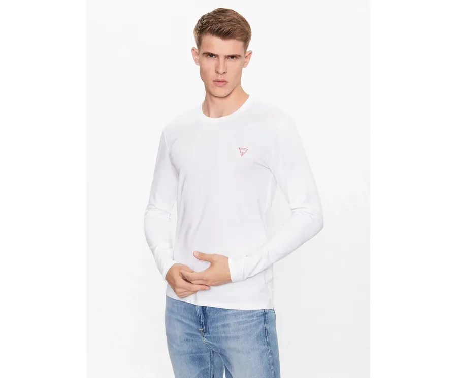 obrazek 1 Guess Longsleeve M2YI28 J1314 Biały Slim Fit