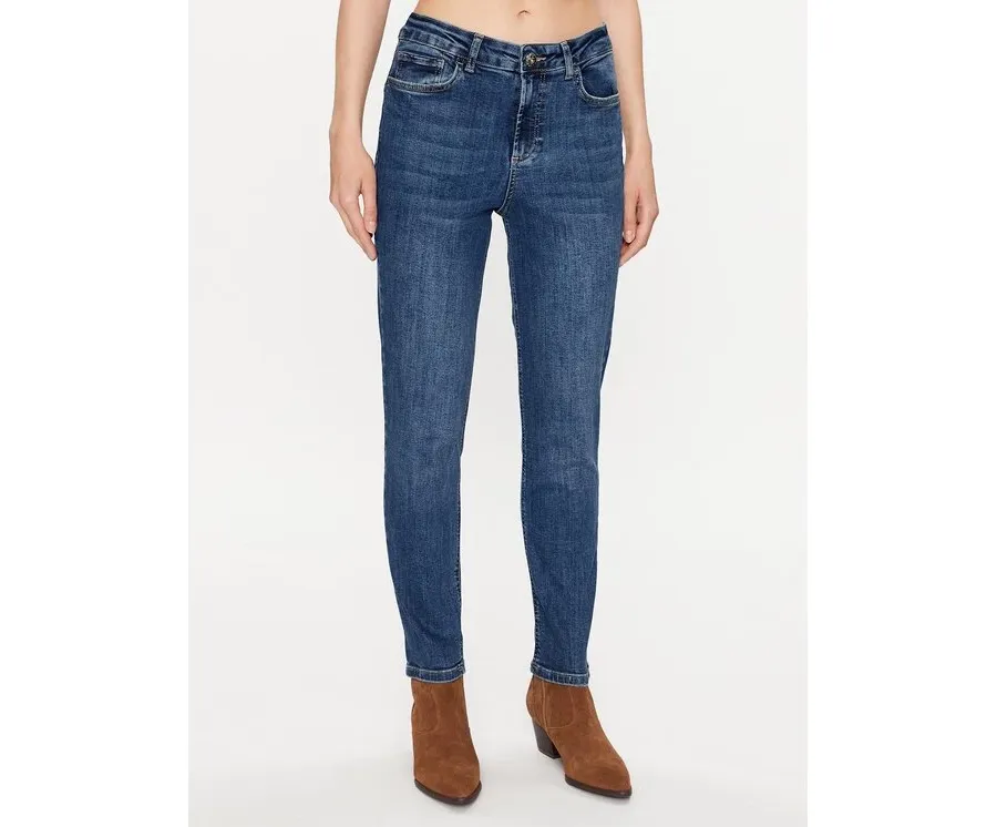 obrazek 1 Liu Jo Jeansy UF3034 D4391 Granatowy Slim Fit