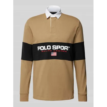 Zdjęcie Koszulka polo o kroju classic fit z nadrukiem z logo