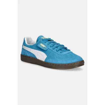 Zdjęcie Puma sneakersy zamszowe Super Team SD męskie kolor niebieski 398528