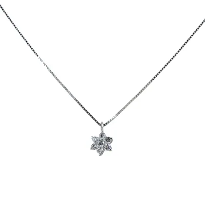 Zdjęcie Stylowy naszyjnik z wisiorkiem Diamond Star