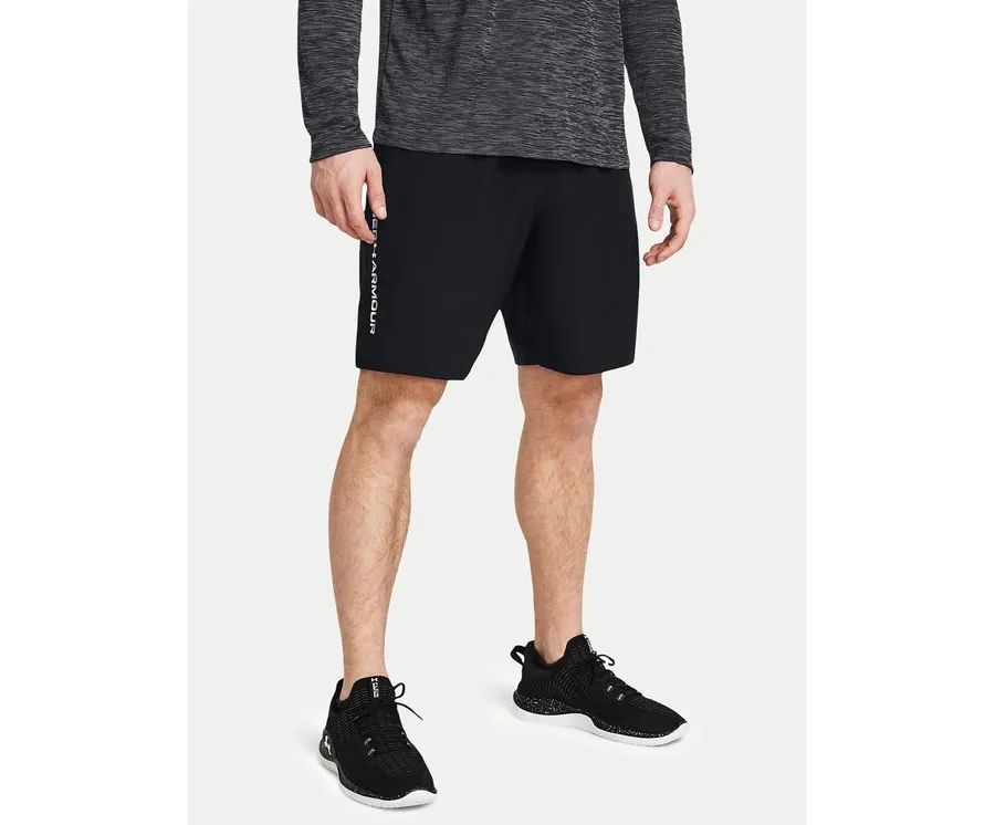 obrazek 1 Under Armour Szorty sportowe Ua Woven Wdmk Shorts 1383356-001 Czarny Loose Fit