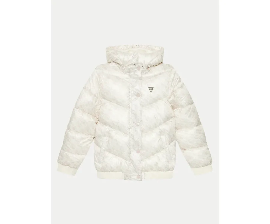 obrazek 1 Guess Kurtka puchowa J4YL02 WEGY0 Beżowy Regular Fit