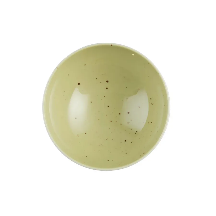 obrazek 2 Mała okrągła miska z porcelany 14,5 cm w pięknym kolorze oliwki - Seltmann Weiden