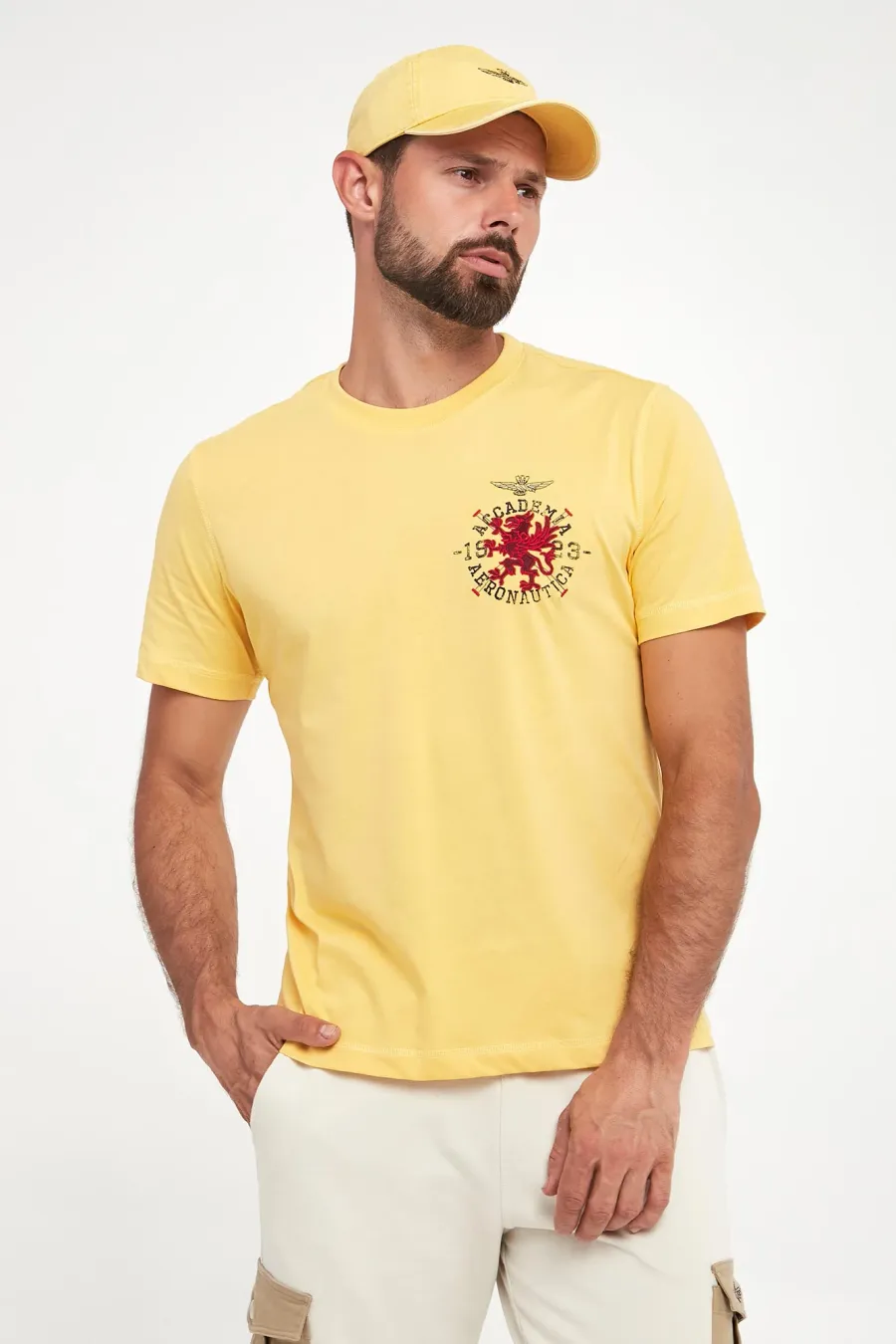 obrazek 1 T-shirt męski AERONAUTICA MILITARE Aeronautica Militare