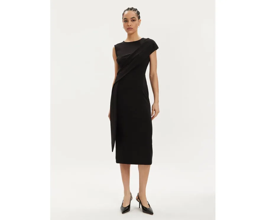 obrazek 1 Rinascimento Sukienka koktajlowa CFC0019379002 Czarny Regular Fit