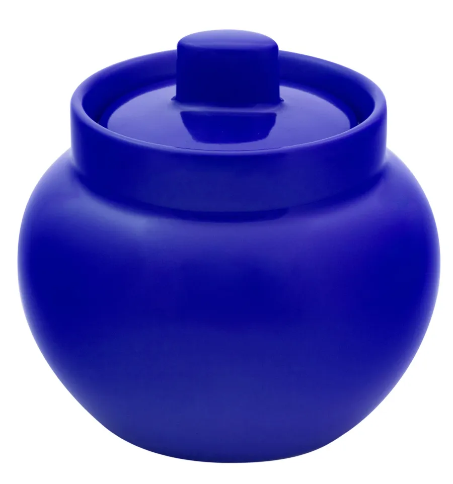 picture 1 Navy porcelain sugar bowl from the unique Colors collection - Vista Alegre