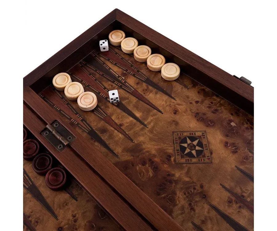 obrazek 3 Nowoczesny zestaw do gry w Backgammon - Helena Woodart