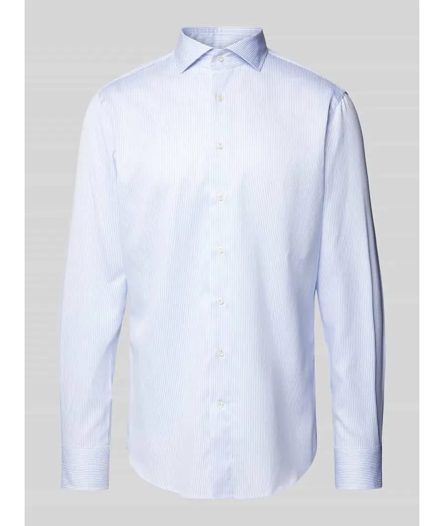 obrazek 1 Koszula biznesowa o kroju slim fit z kołnierzykiem typu cutaway
