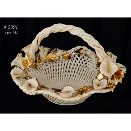 Picture Stylish decorative ceramic fruit basket