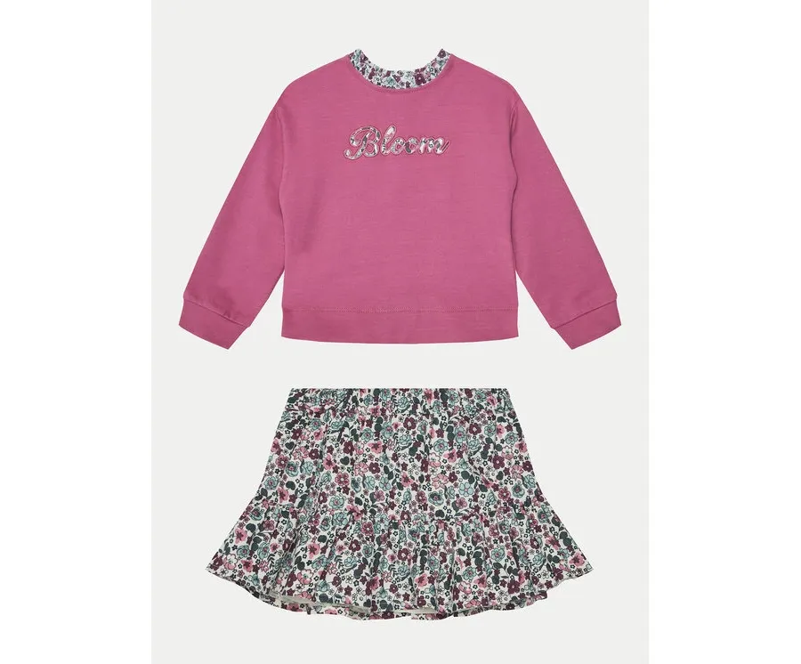 obrazek 1 OVS Komplet bluza i spódniczka 2143167 Różowy Regular Fit