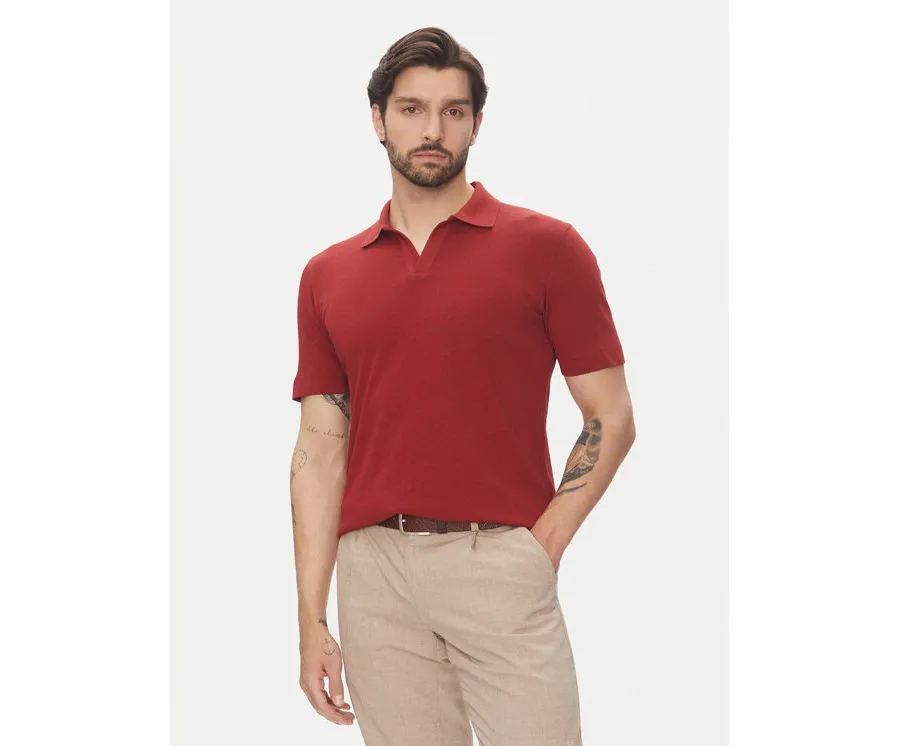 obrazek 1 Marc O'Polo Polo 523 2091 53026 Czerwony Regular Fit