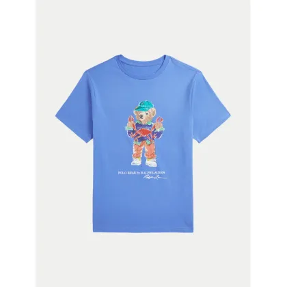 Zdjęcie Polo Ralph Lauren T-Shirt 323973136001 Niebieski Regular Fit