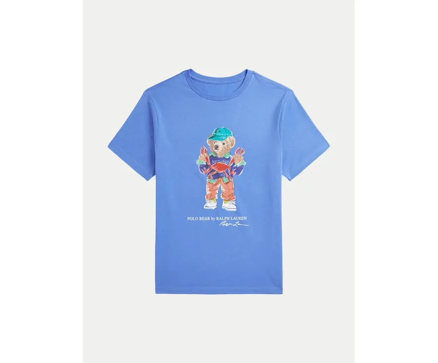 obrazek 1 Polo Ralph Lauren T-Shirt 323973136001 Niebieski Regular Fit