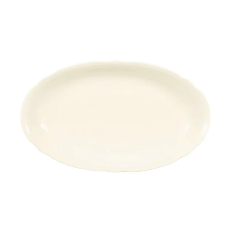 obrazek 1 Piękny owalny porcelanowy półmisek do serwowania 23,5x14 cm - Seltmann Weiden