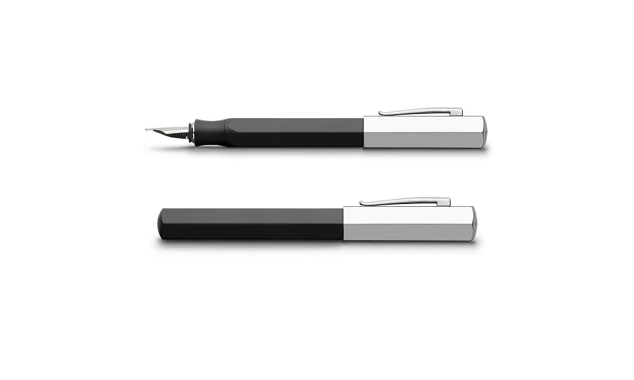 obrazek 2 Pióro wieczne Ondoro Graphite Black Matt - w stylowym opakowaniu na upominek