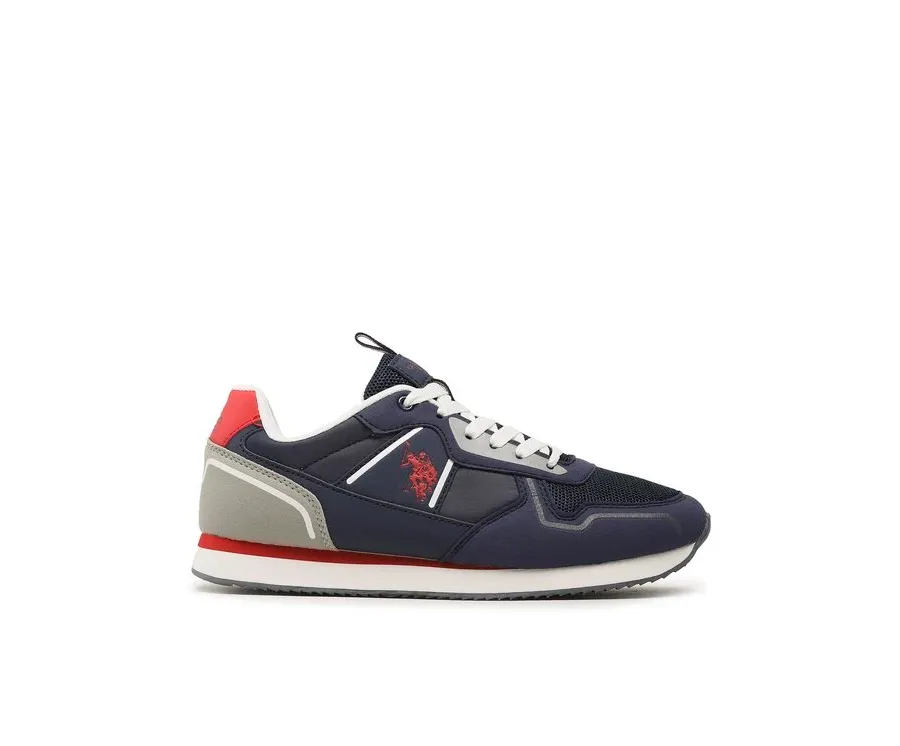 obrazek 1 U.S. Polo Assn. Sneakersy Nobil NOBIL004C Niebieski