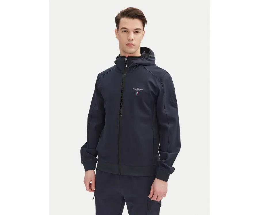 obrazek 1 Aeronautica Militare Kurtka przejściowa 251AF497F559 Granatowy Regular Fit