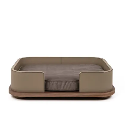 Zdjęcie Genialne skórzane legowisko dla zwierząt
