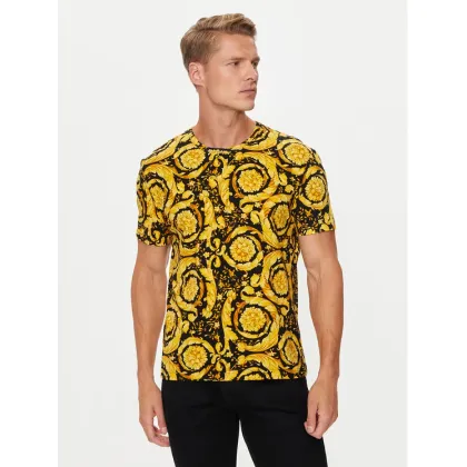 Zdjęcie Versace T-Shirt 1000959 1A11188 Żółty Regular Fit