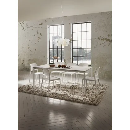 Zdjęcie Piękny rozszerzany stół obiadowy z Włoch do jadalni - La Primavera