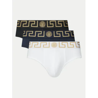 Zdjęcie Versace Komplet 3 par slipów AU10327 1A10011 Kolorowy