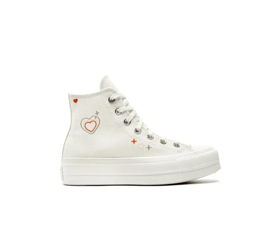 obrazek 1 Converse Trampki Chuck Taylor All Star Lift Platform Y2K A09114C Biały