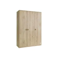 Picture Practical two-door wardrobe for a teenager's room - Cilek