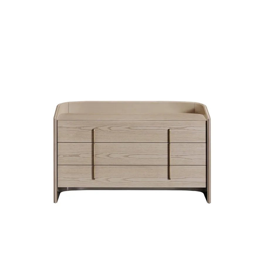 obrazek 1 Stylowa komoda Coralina z 3 szufladami