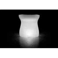 Zdjęcie Luksusowa lada rogowa do ogrodu i na taras w nowoczesnym stylu podświetlana lampą led - Plust