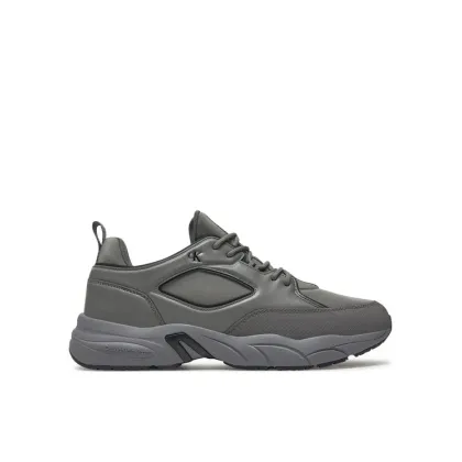 Zdjęcie Calvin Klein Sneakersy Retro Tennis Low Laceup Mtl YM0YM00991 Szary