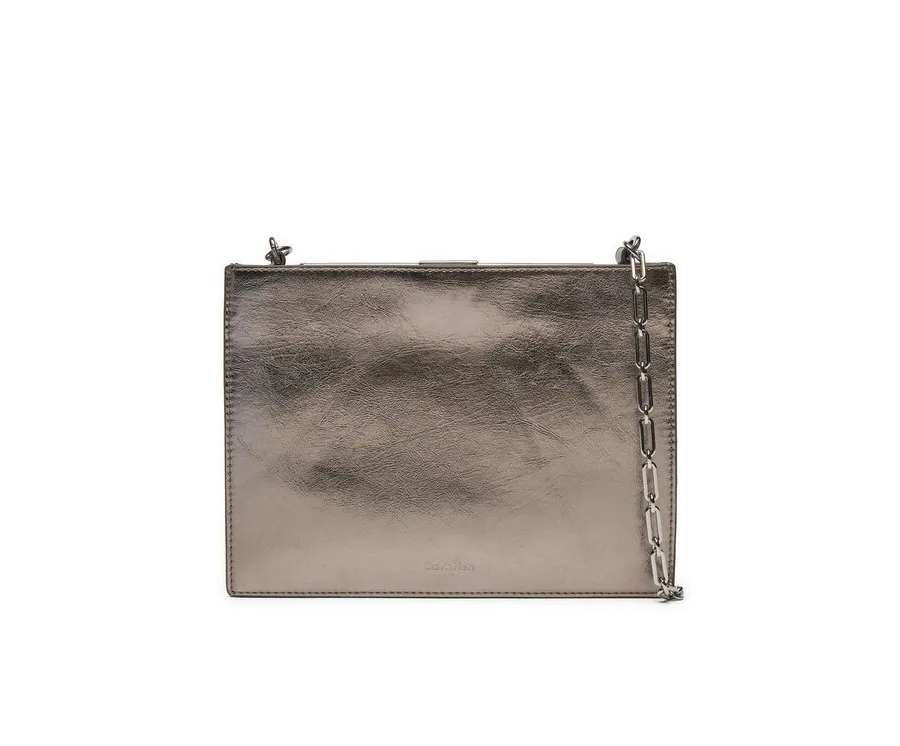 obrazek 1 Calvin Klein Torebka Ck Night Square Crossbody_Shiny K60K612793 Srebrny