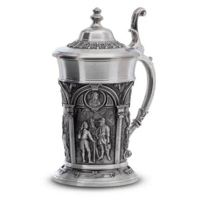 Zdjęcie Kufel do piwa z pokrywą