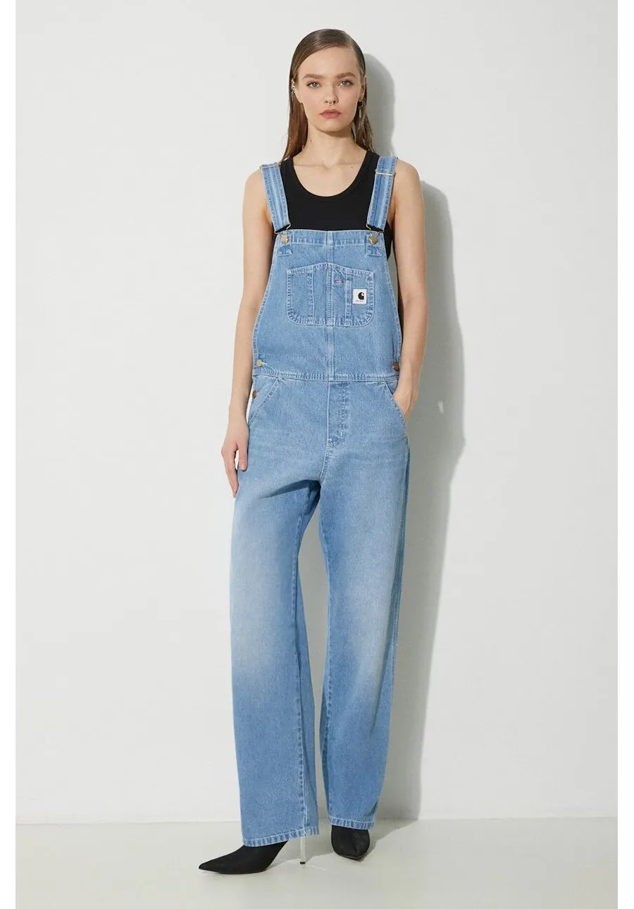 obrazek 1 Carhartt WIP ogrodniczki jeansowe Bib Overall Straight I033018.01ZO