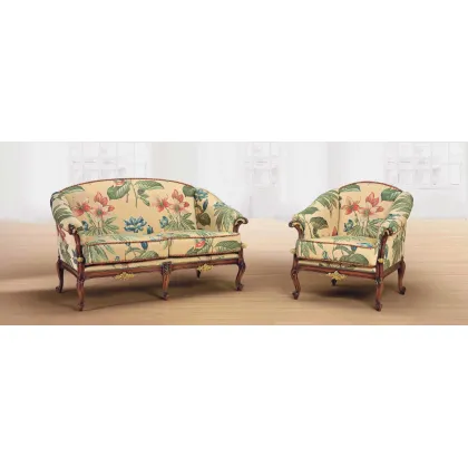 Zdjęcie Elegancka sofa w stylu antycznym do salonu – Morello Gianpaolo