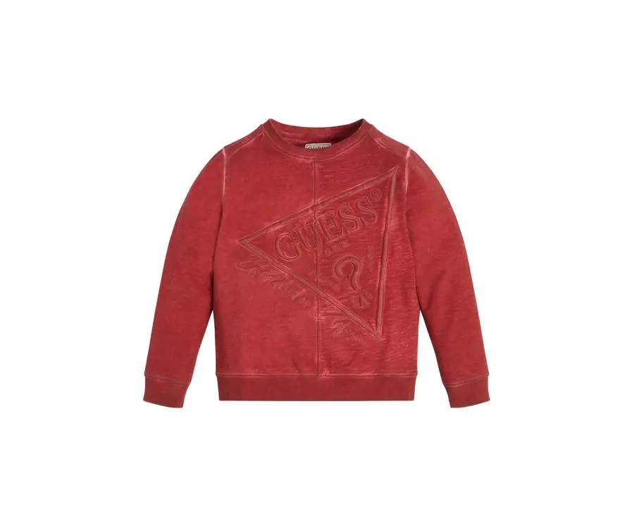 obrazek 1 Guess Bluza L3GQ02 KA6R0 Bordowy Regular Fit